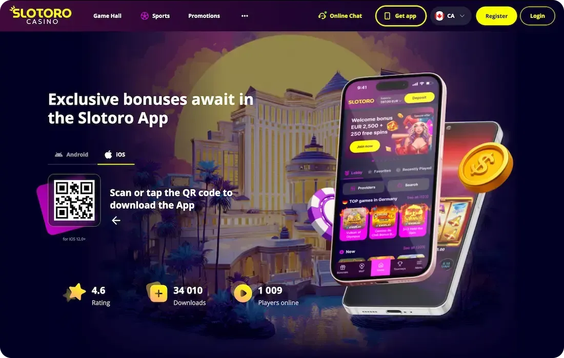 slotoro casino app